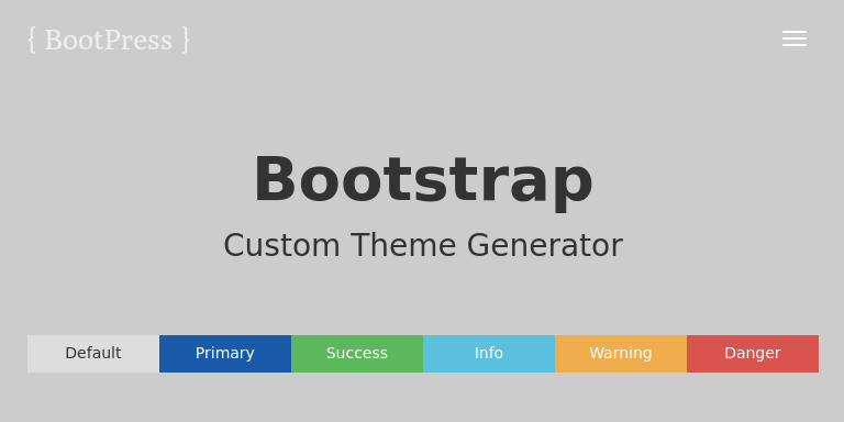 Bootstrap Theme Preview