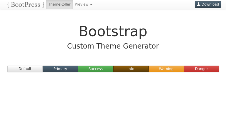 Bootstrap Theme Preview