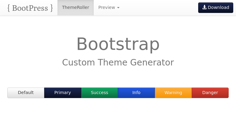Bootstrap Theme Preview