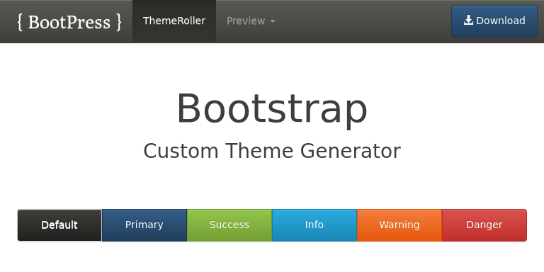 Bootstrap Theme Preview