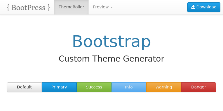 Bootstrap Theme Preview