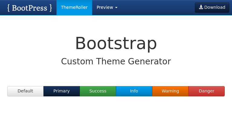 Bootstrap Theme Preview