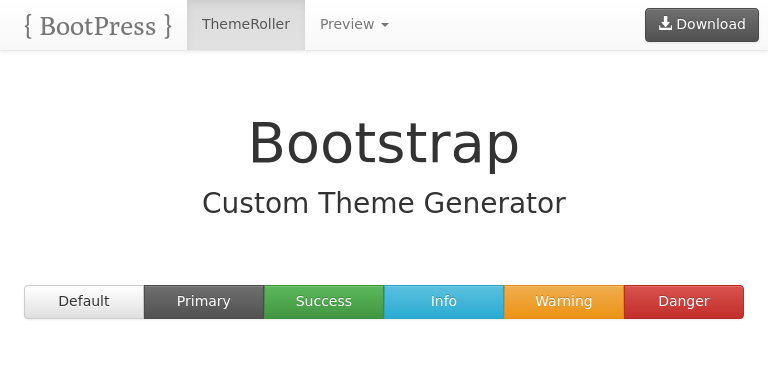 Bootstrap Theme Preview