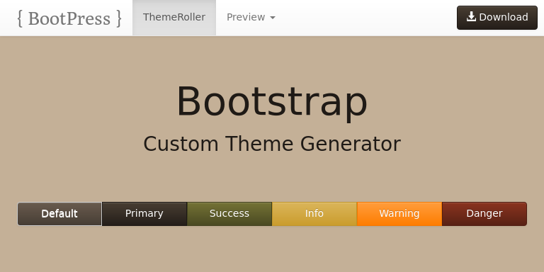 Bootstrap Theme Preview