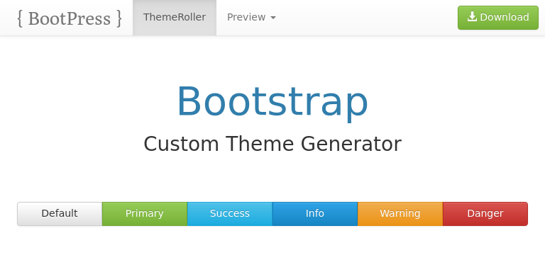 Bootstrap Theme Preview