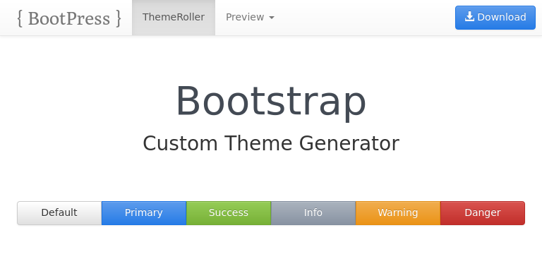 Bootstrap Theme Preview