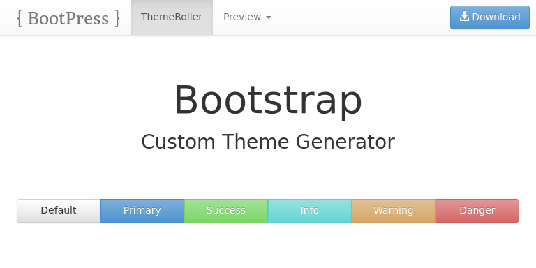 Bootstrap Theme Preview