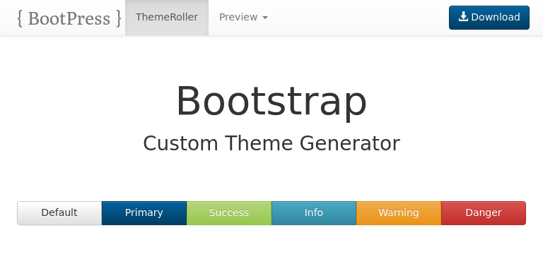Bootstrap Theme Preview