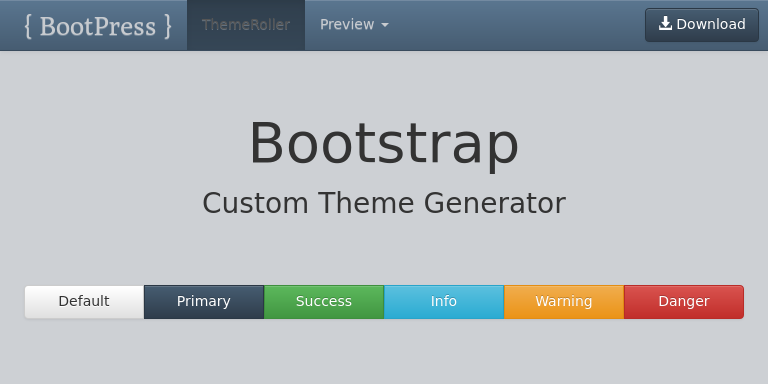 Bootstrap Theme Preview