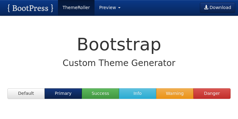 Bootstrap Theme Preview