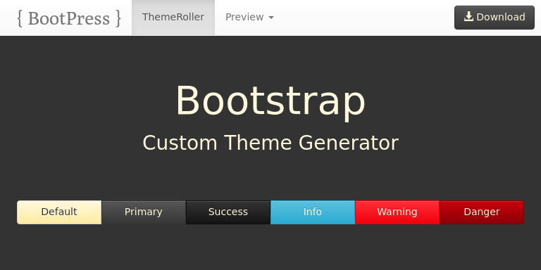 Bootstrap Theme Preview