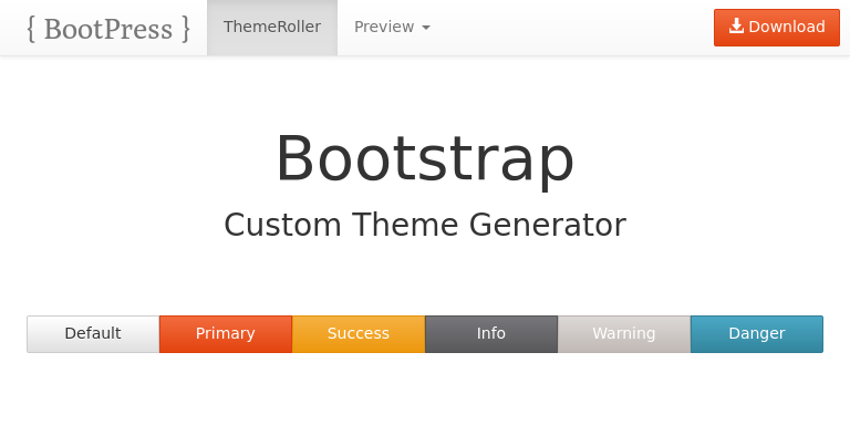Bootstrap Theme Preview