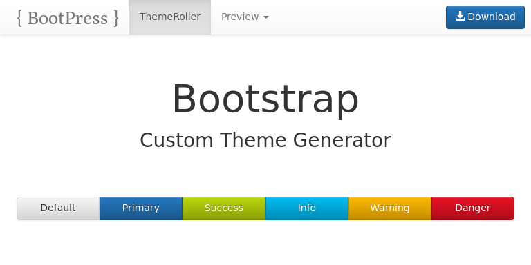 Bootstrap Theme Preview
