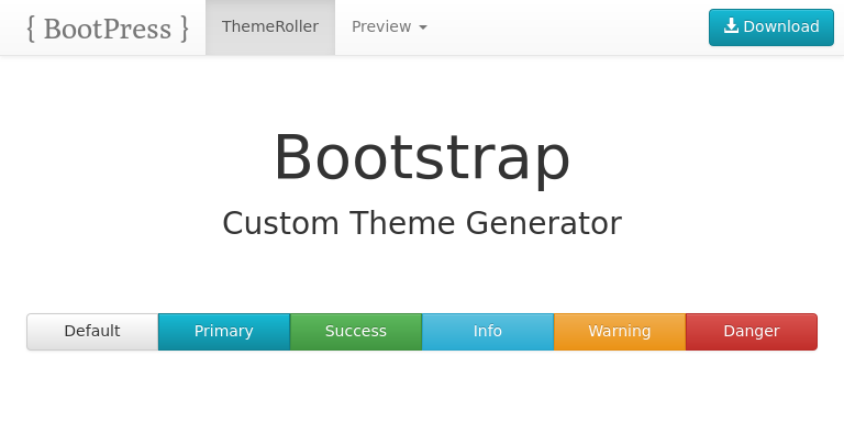 Bootstrap Theme Preview