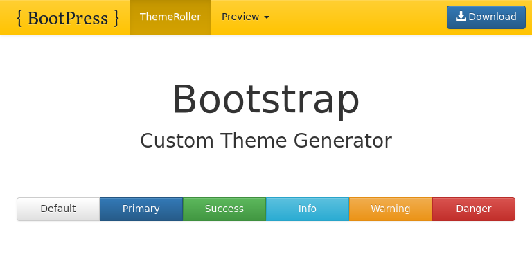 Bootstrap Theme Preview