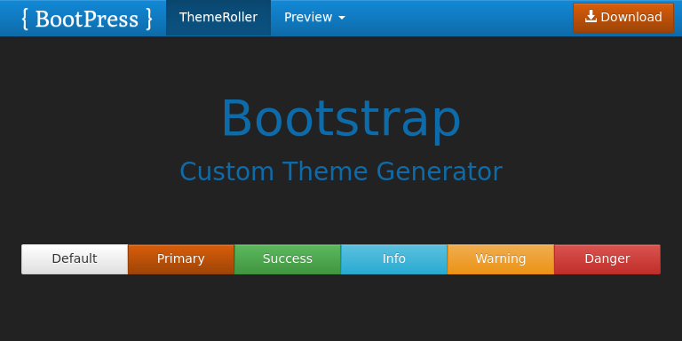 Bootstrap Theme Preview